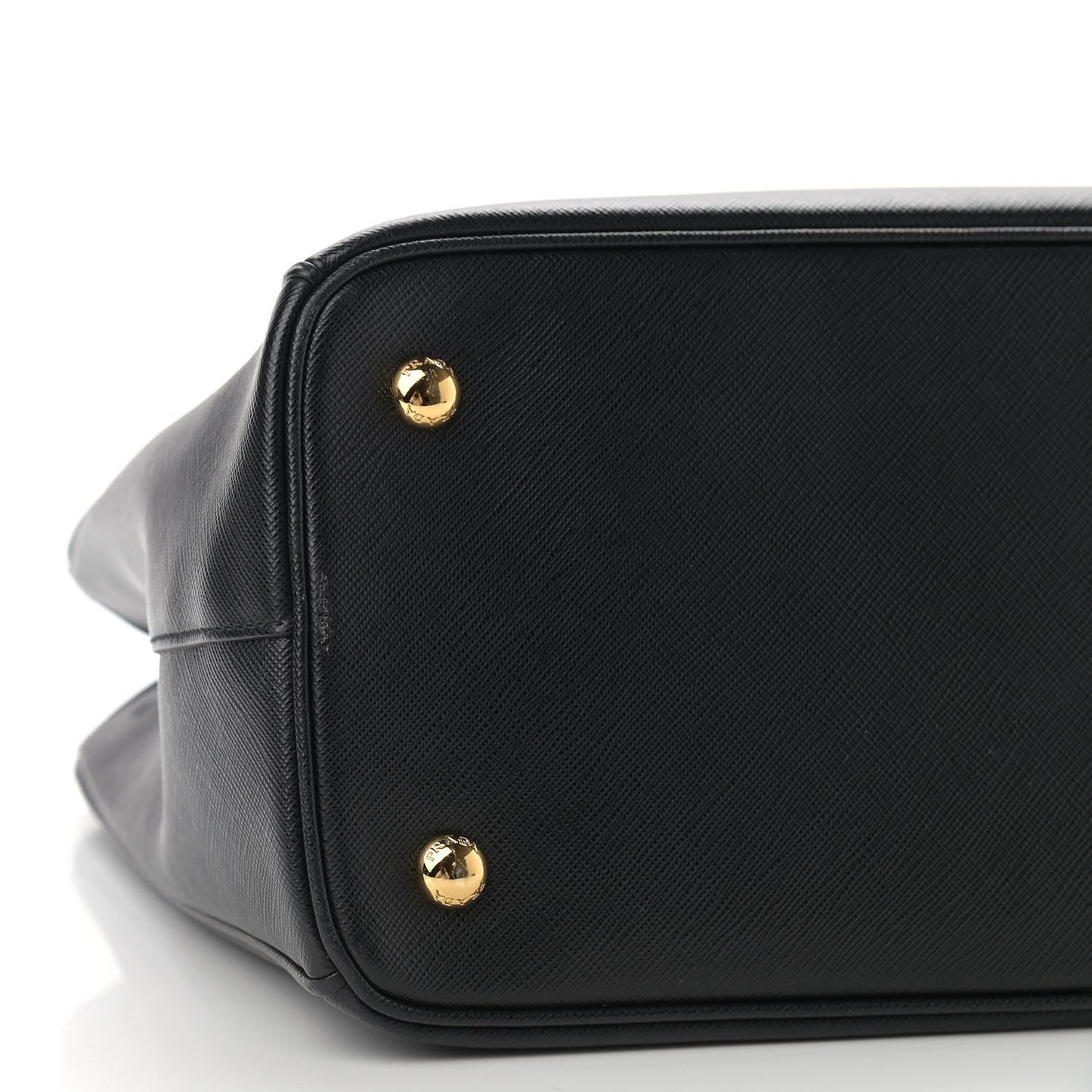 Saffiano Lux Medium Tote Black