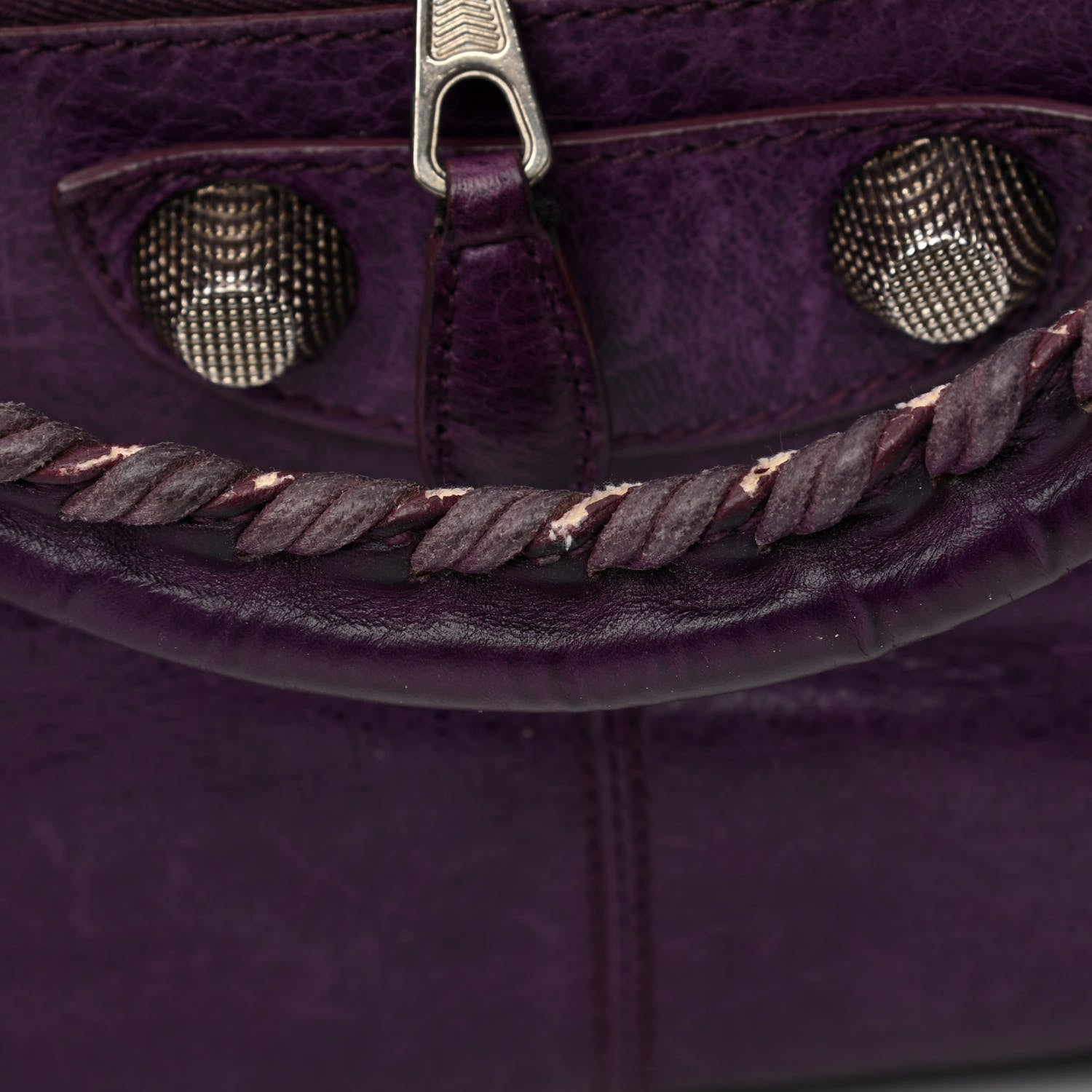 Balenciaga Agneau Giant 21 Silver Hardware Work Raisin 14 of 18