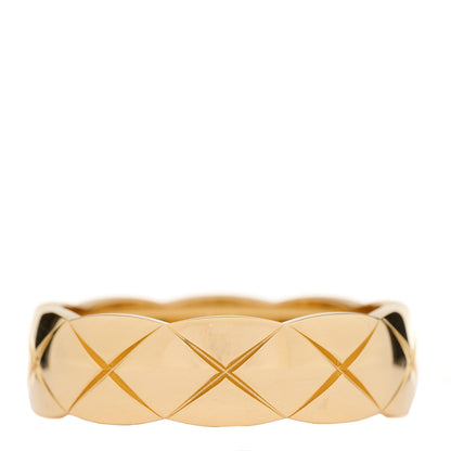 Chanel 18K Yellow Gold Small Coco Crush Ring 64 10.75 3 of 6