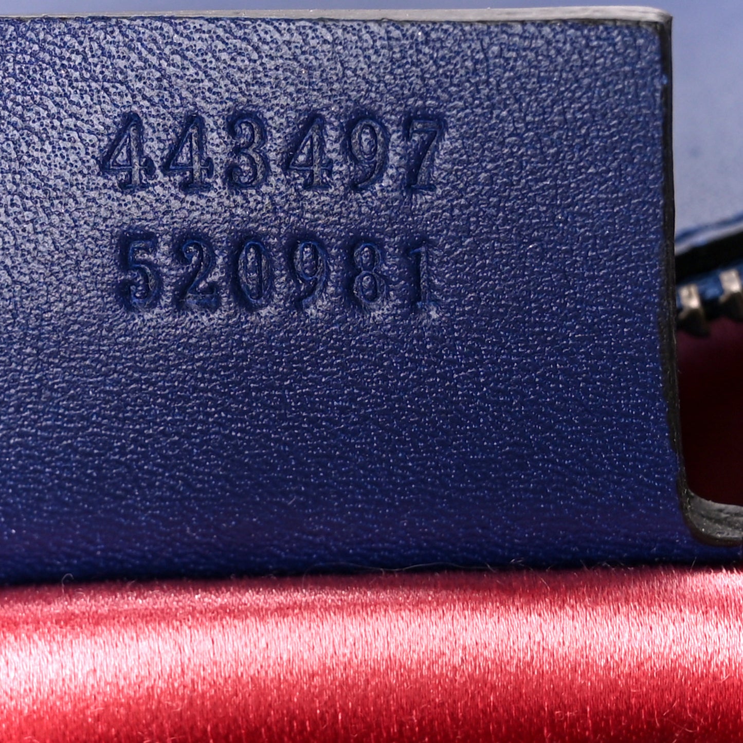 Velvet Matelasse Medium GG Marmont Shoulder Bag Cobalt Blue