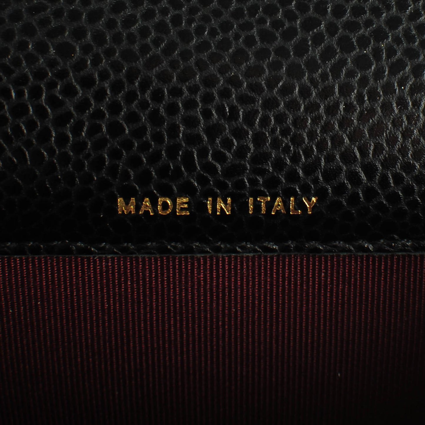Caviar Quilted Flap Card Holder Black