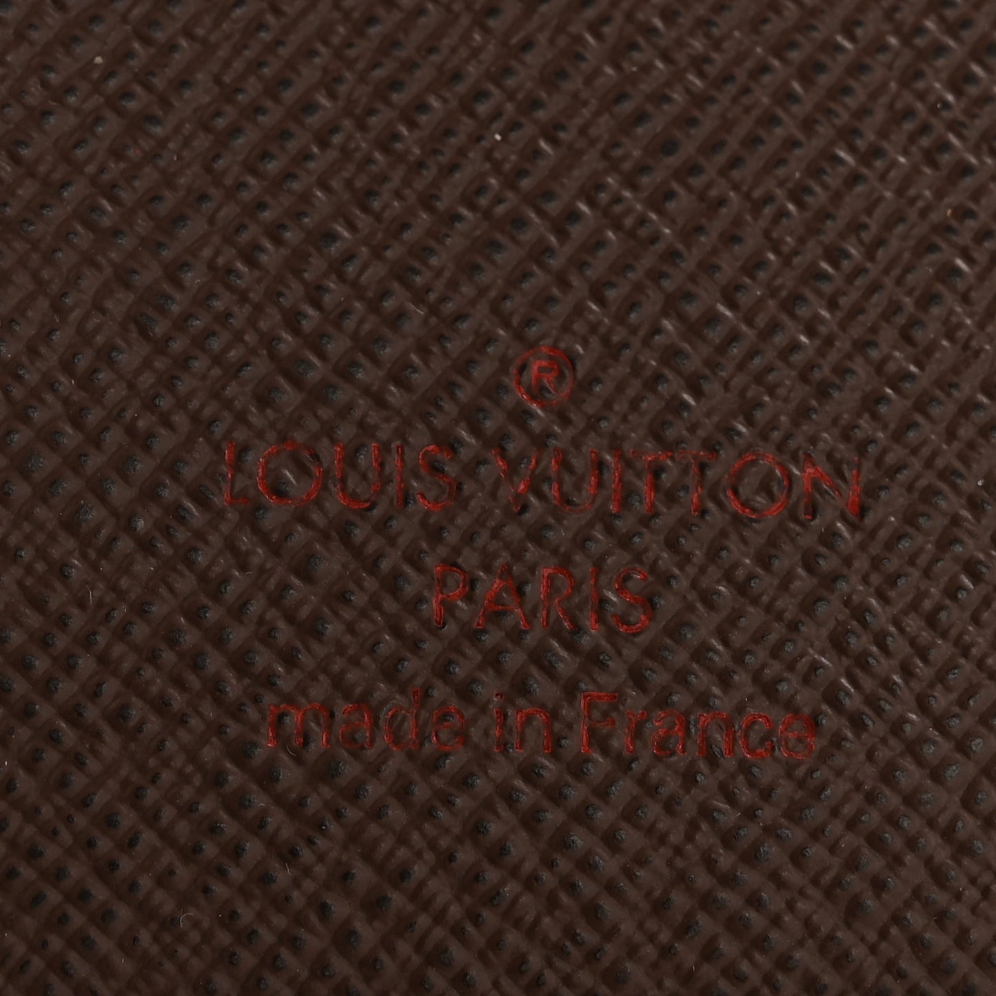 Damier Ebene Small Ring Agenda Cover