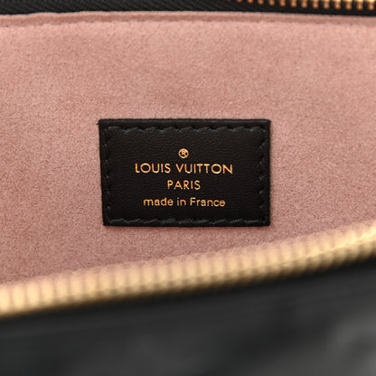Louis Vuitton Lambskin Embossed Monogram Coussin PM Black 6 of 10