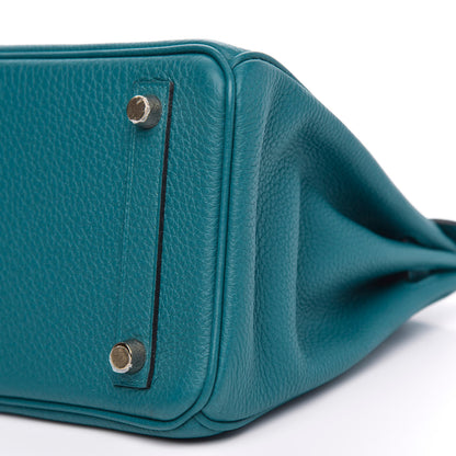 Hermes Togo Birkin 25 Cobalt 8 of 9