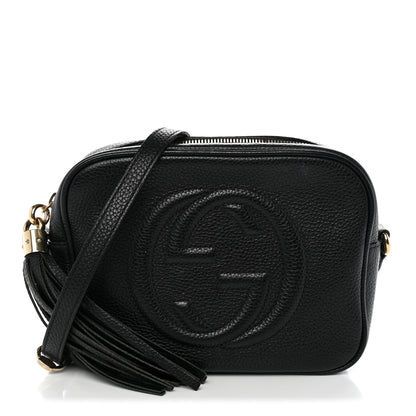 Gucci Pebbled Calfskin Small Soho Disco Bag Black 1 of 13