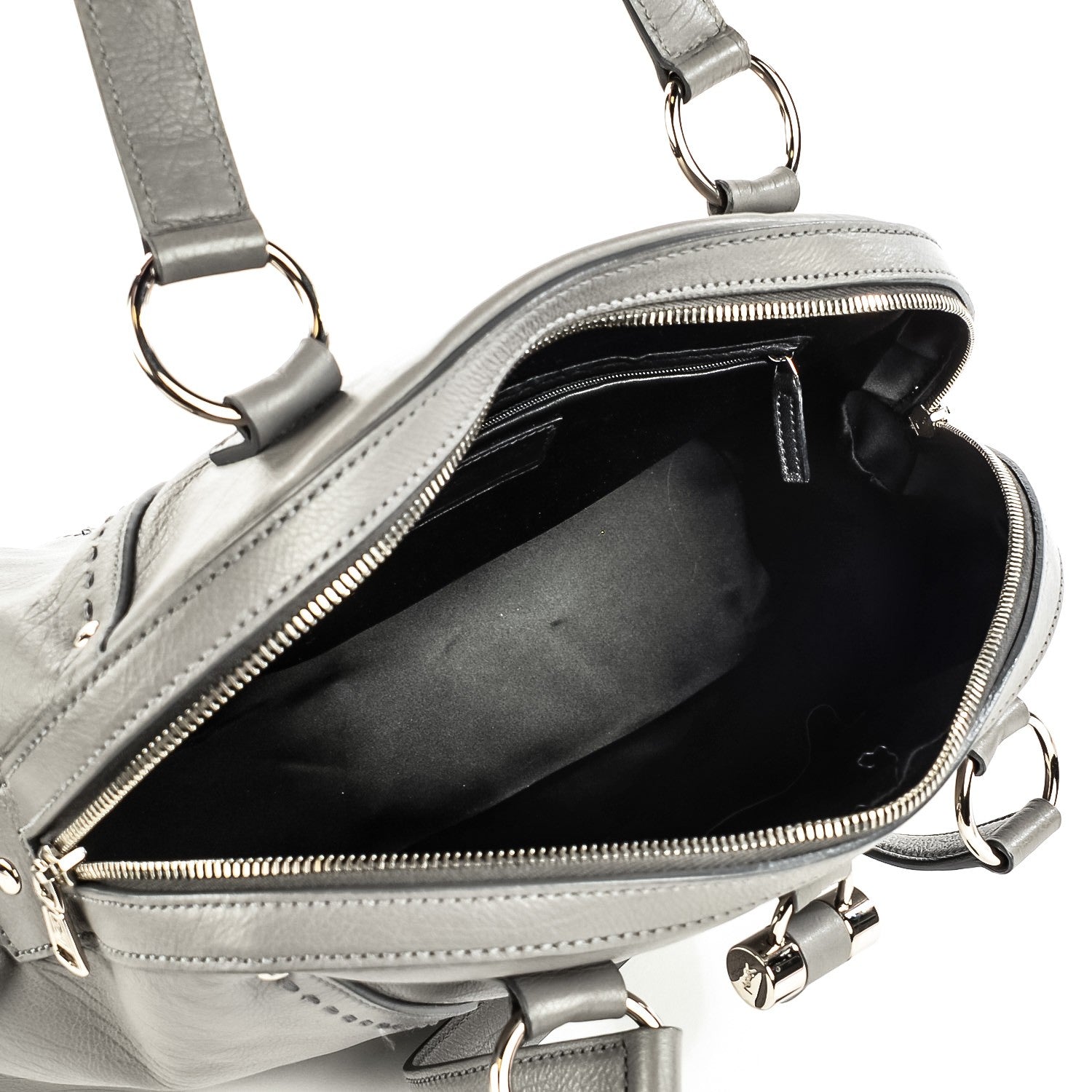 Saint Laurent Calfskin Large Muse Dark Gray 5 of 8