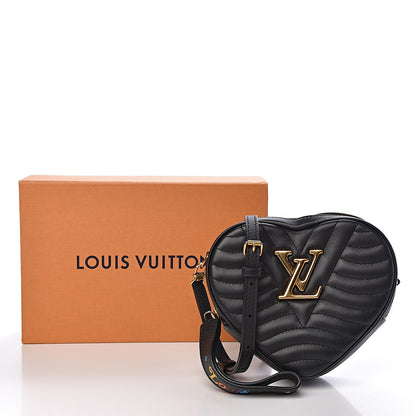 Louis Vuitton Calfskin New Wave Heart Bag Black 11 of 11