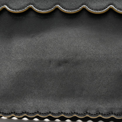 Fendi Vitello Liberty Scalloped Studded Kan I Shoulder Bag Black 14 of 18