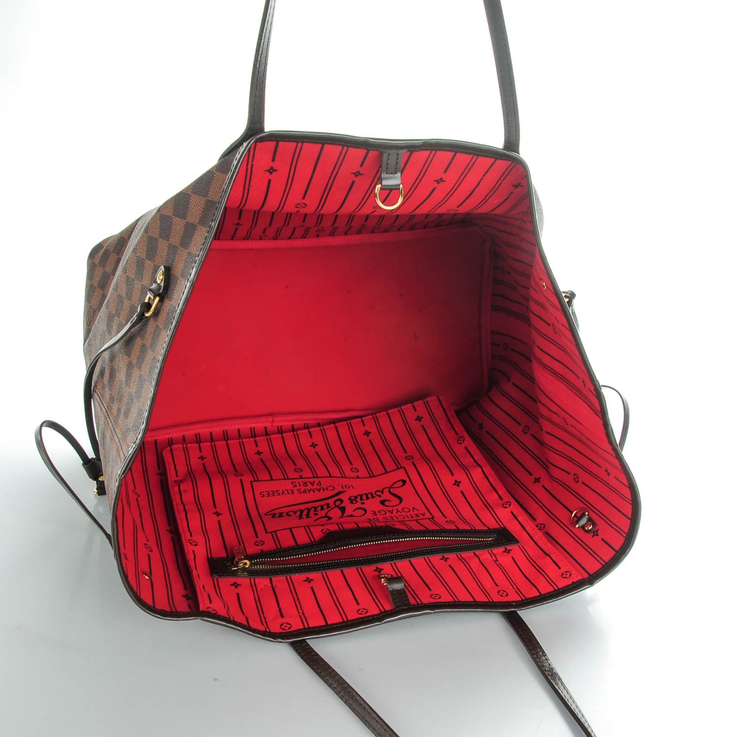Louis Vuitton Damier Ebene Neverfull GM 5 of 7