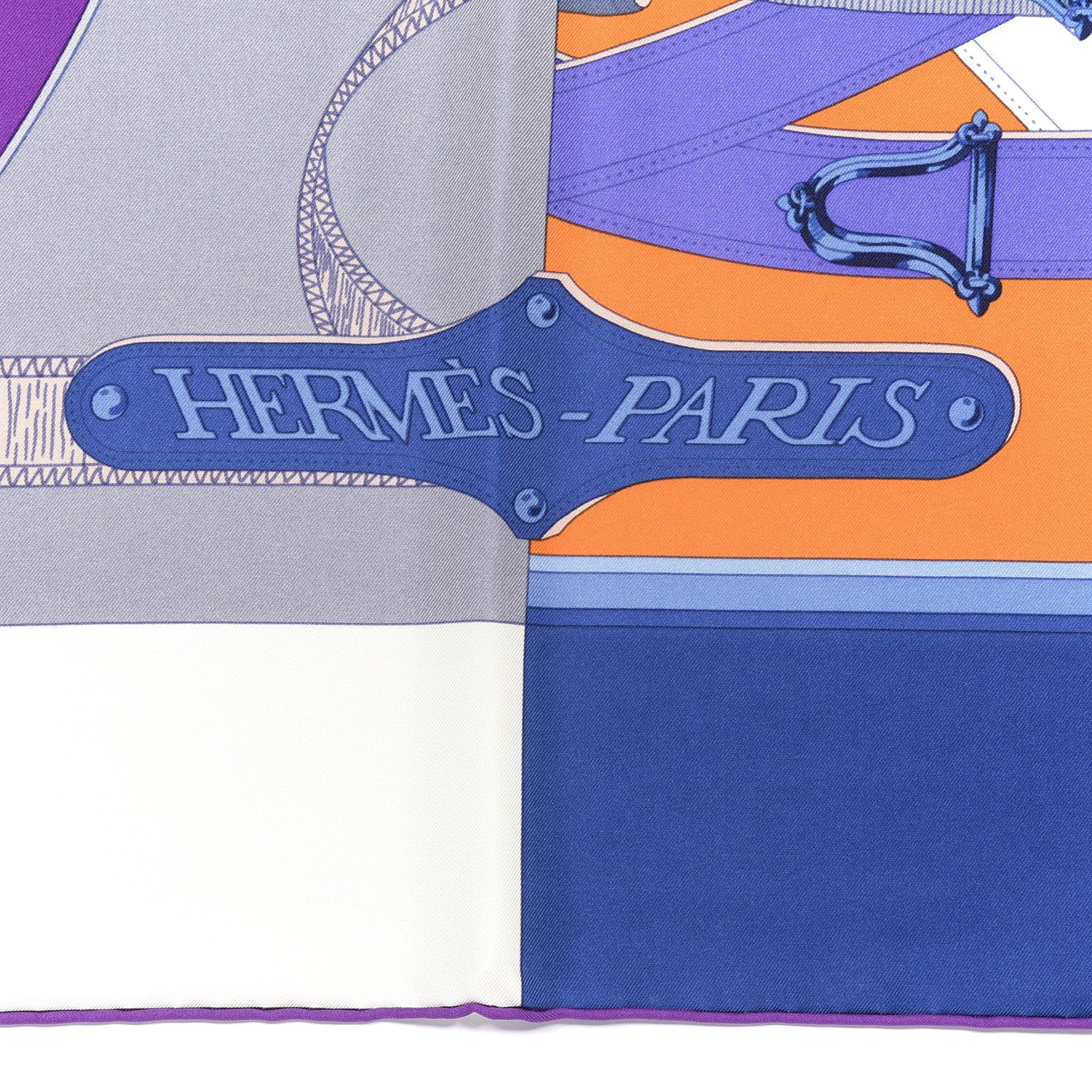 Hermes Silk Patchwork Cavalcadour Scarf 140 2 of 4