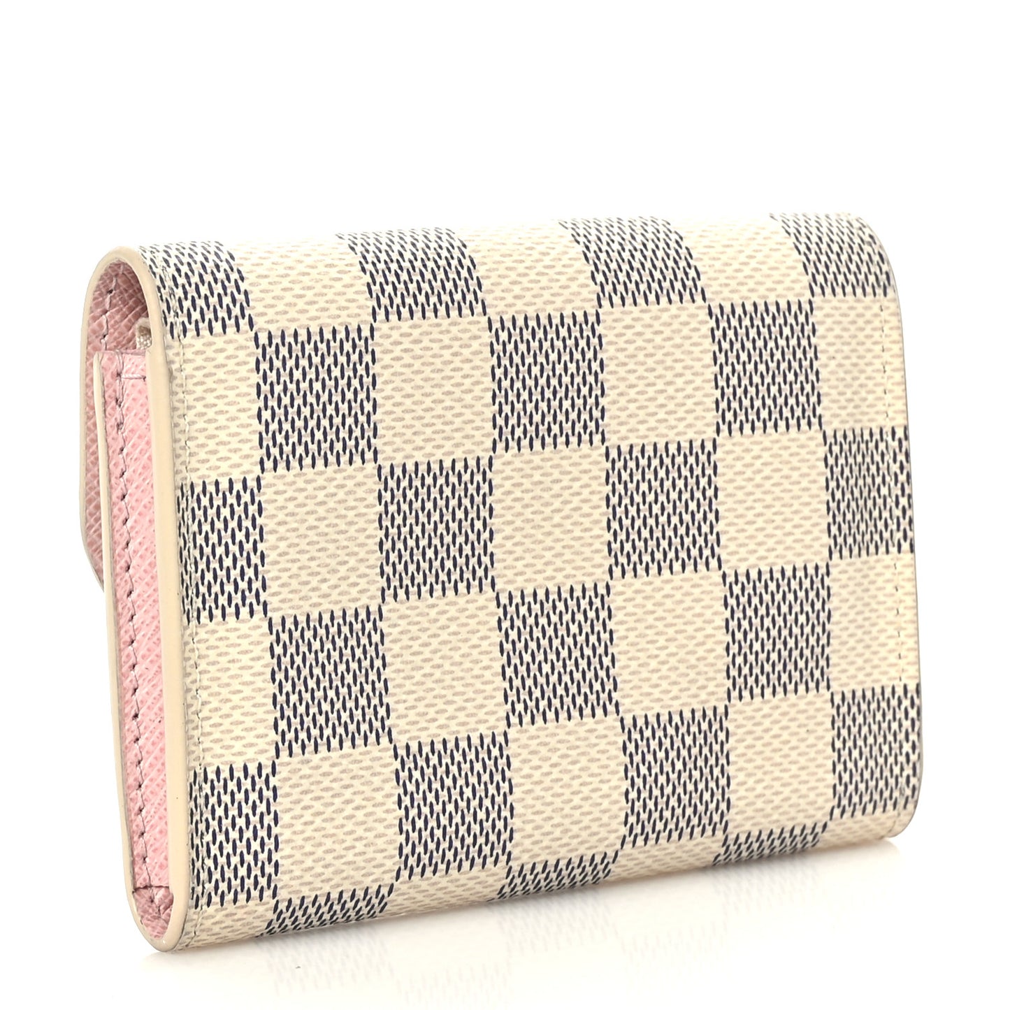 Damier Azur Rosalie Coin Purse Rose Ballerine