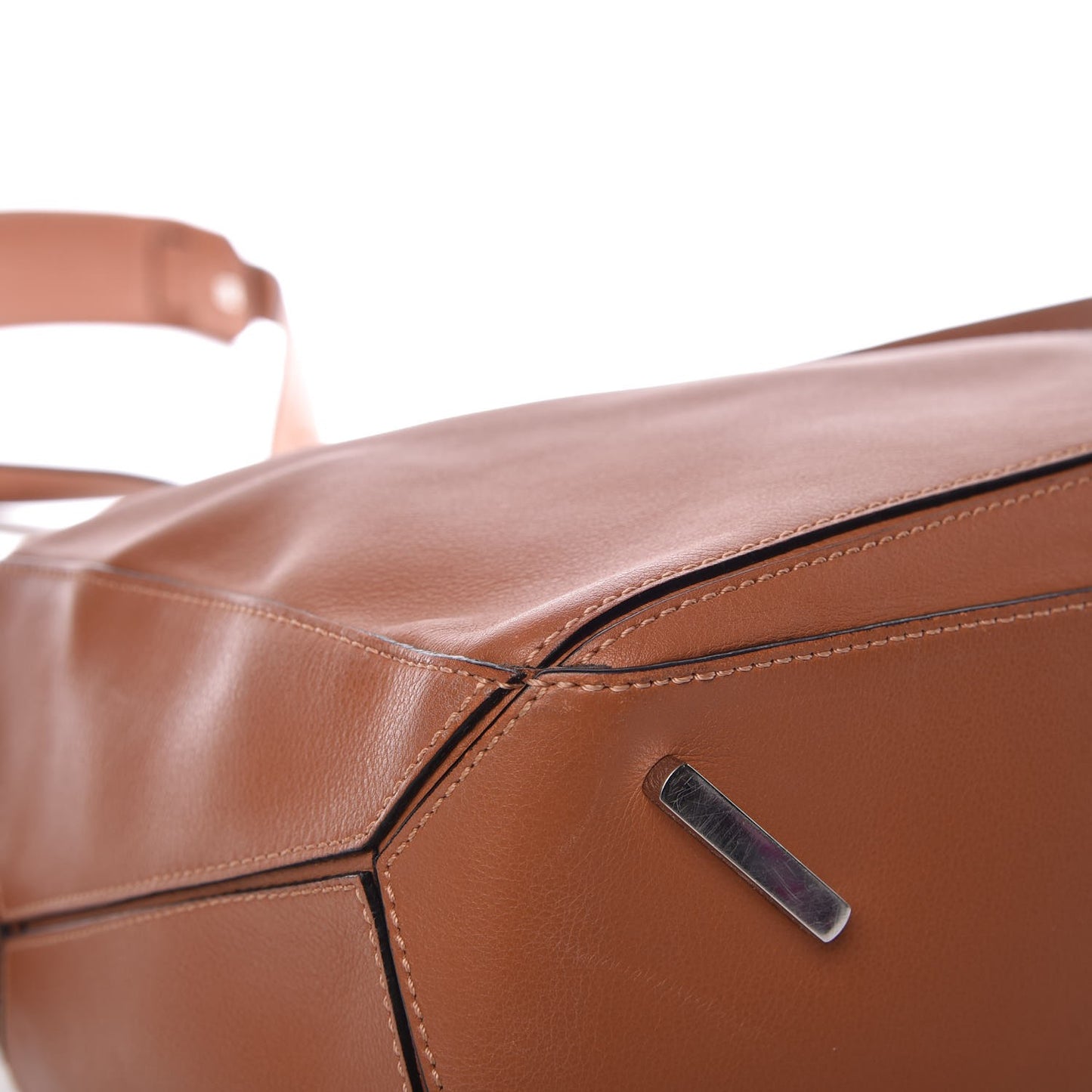 Calfskin Medium Puzzle Bag Tan