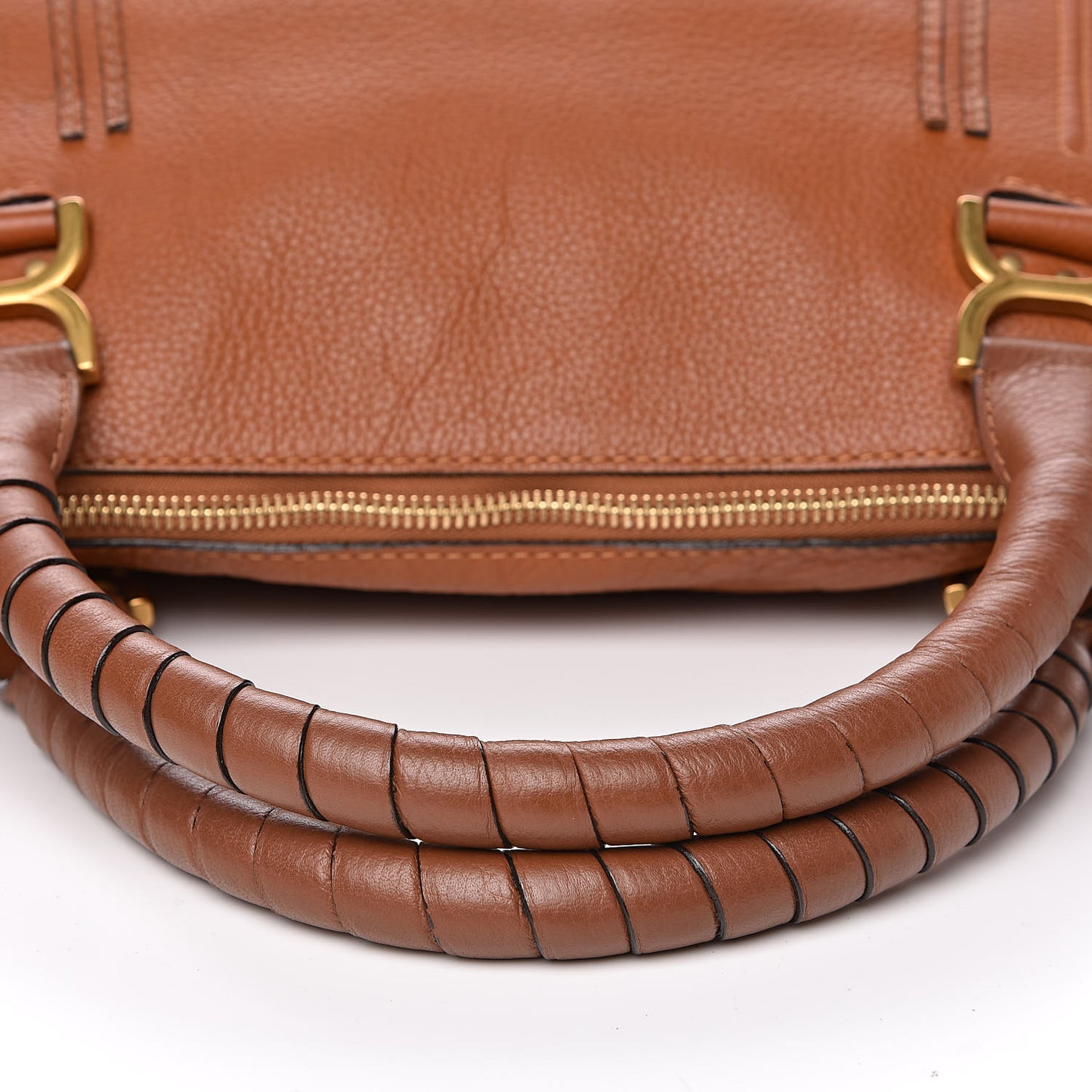 Calfskin Large Marcie Hobo Tan