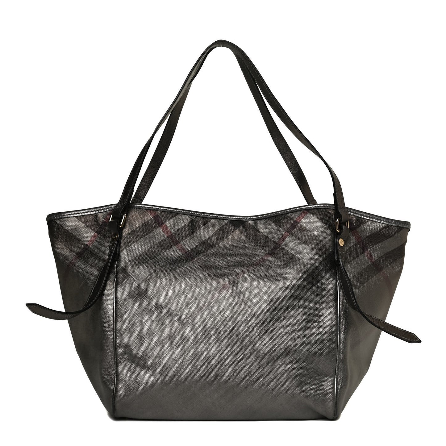 Smoked Nova Check Tote Anthracite