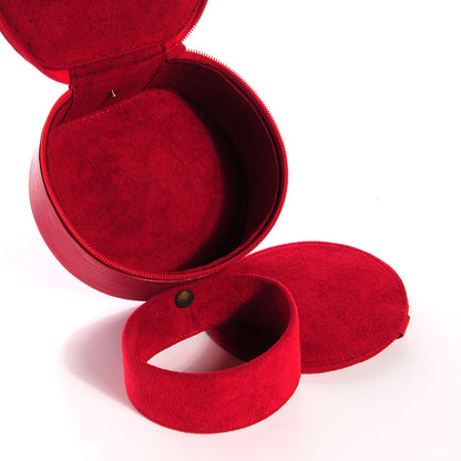 Louis Vuitton Epi Ecrin Bijoux 12cm Jewelry Box Rouge 5 of 6