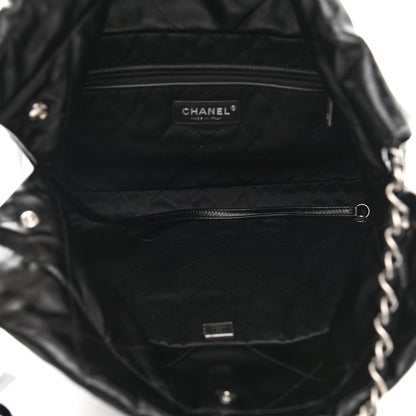 Chanel Shiny Calfskin Quilted Small Chanel 22 Black 6 of 11