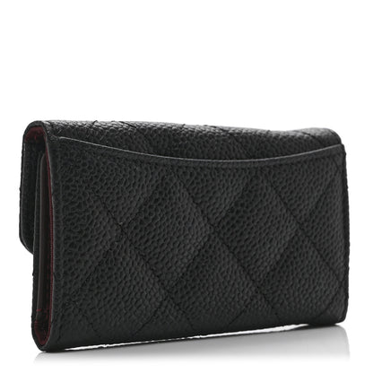 Chanel Caviar Quilted 6 Key Holder Black 3 of 10