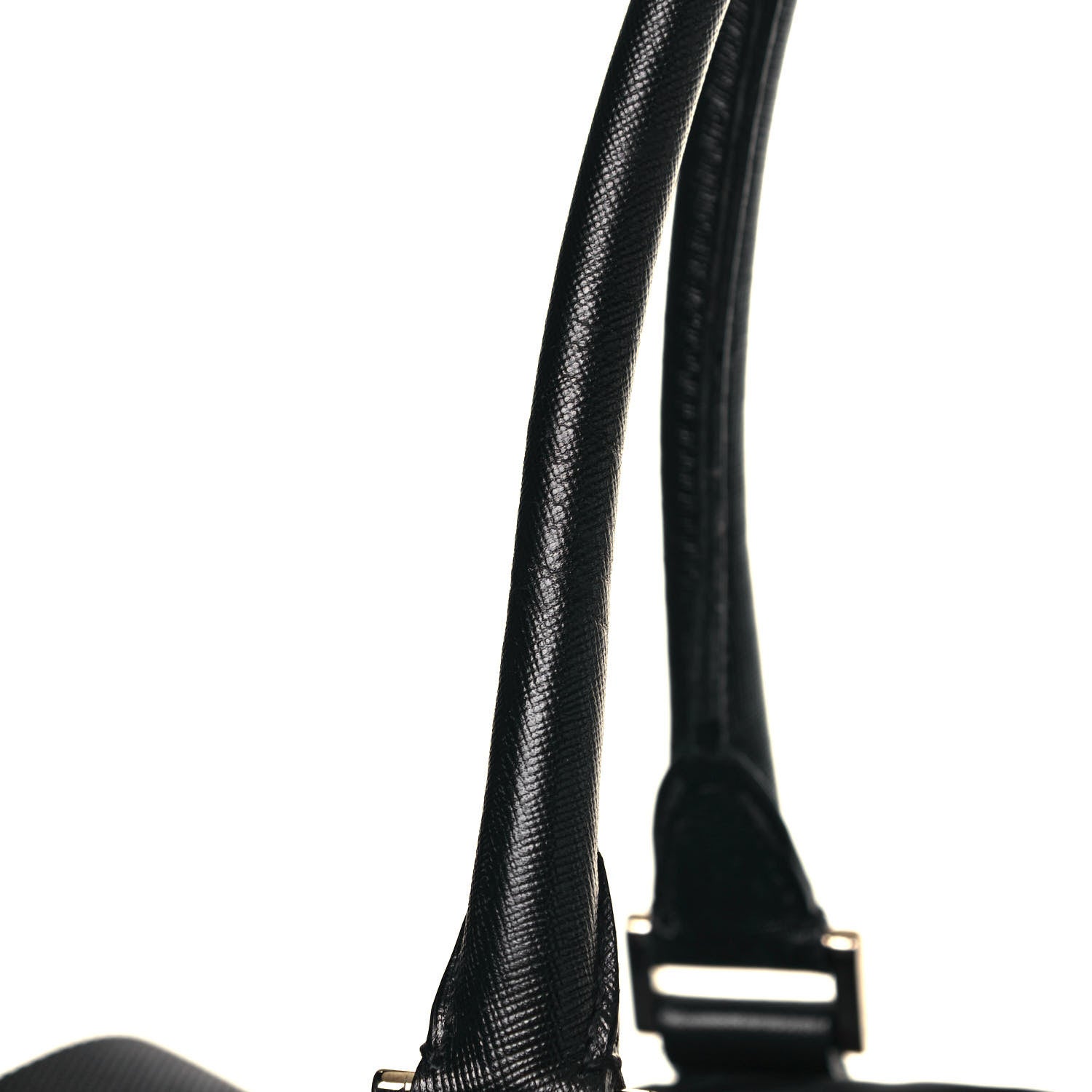 Prada Tessuto Nylon Saffiano Duffle Black 18 of 26