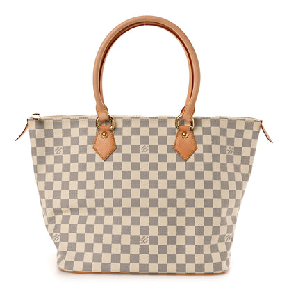 Louis Vuitton LOUIS VUITTON Damier Azur Saleya MM 1 of 9