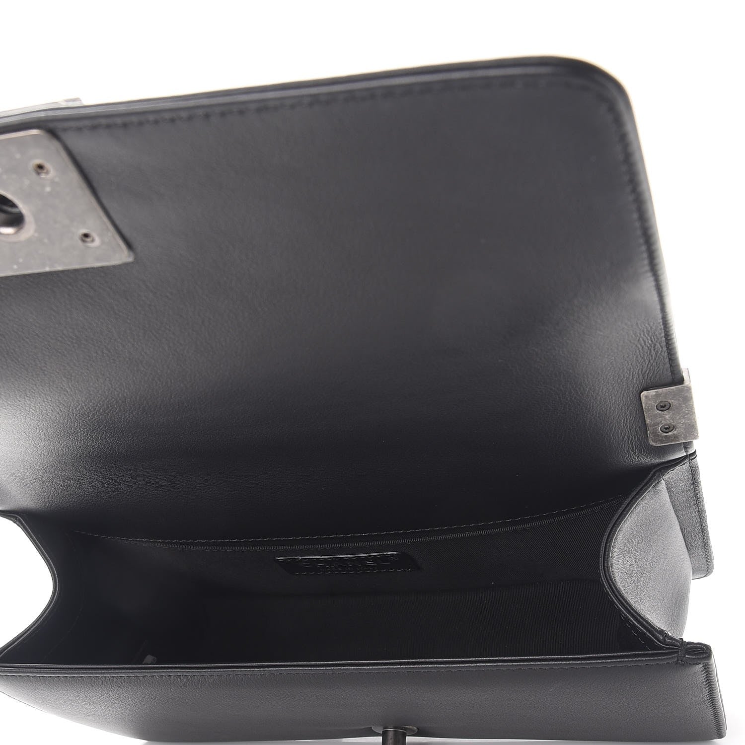 Chanel Calfskin Quilted Medium Boy Flap Black 5 of 9