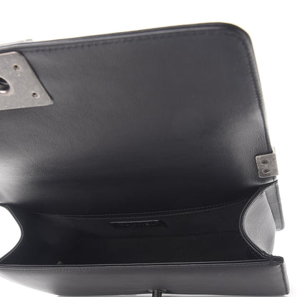 Chanel Calfskin Quilted Medium Boy Flap Black 5 of 9