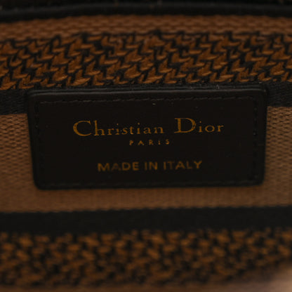 Christian Dior Canvas Medium Mizza Embroidered Lady D-Lite Beige Multicolor 6 of 11