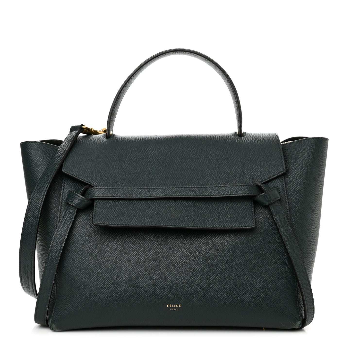 Grained Calfskin Mini Belt Bag Amazone