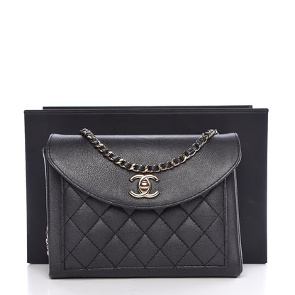 Chanel Calfskin Quilted Smart Pocket Crossbody Bag Black 8 of 8