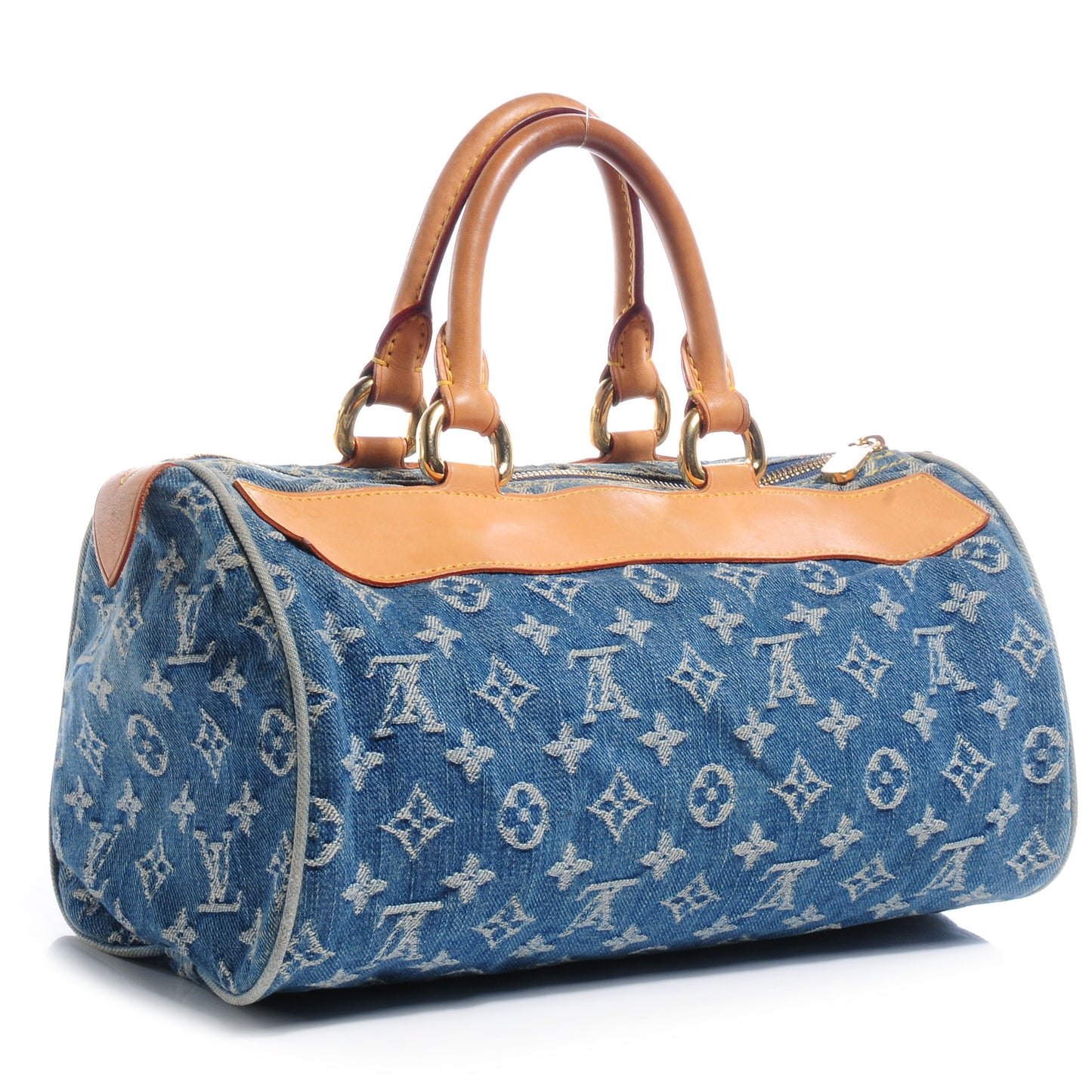 Monogram Denim Neo Speedy Blue