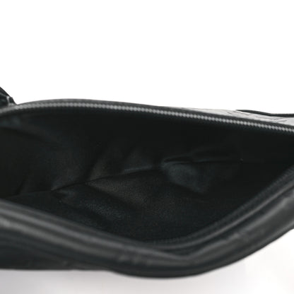 Louis Vuitton Calfskin Shadow Monogram Duo Slingbag Black 6 of 10