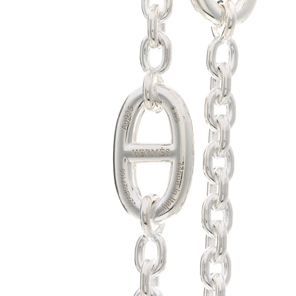 Hermes Sterling Silver Farandole Necklace 160 4 of 5