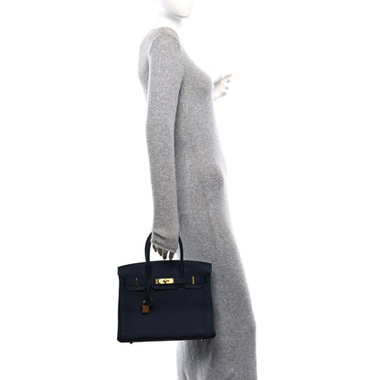 Hermes Togo Birkin 30 Bleu Nuit 3 of 11