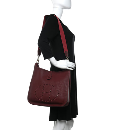 Hermes Fjord Evelyne GM Rouge H 2 of 13