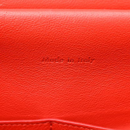 Celine Elephant Calfskin Mini Tri-Color Belt Bag Vermillion 6 of 13