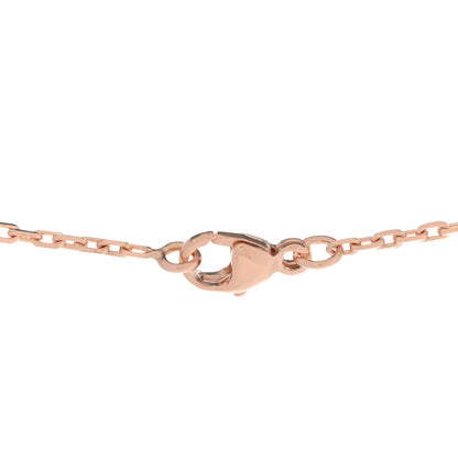 Hermes Lacquered Rose Gold Mini Pop H Pendant Necklace New Gold 5 of 8