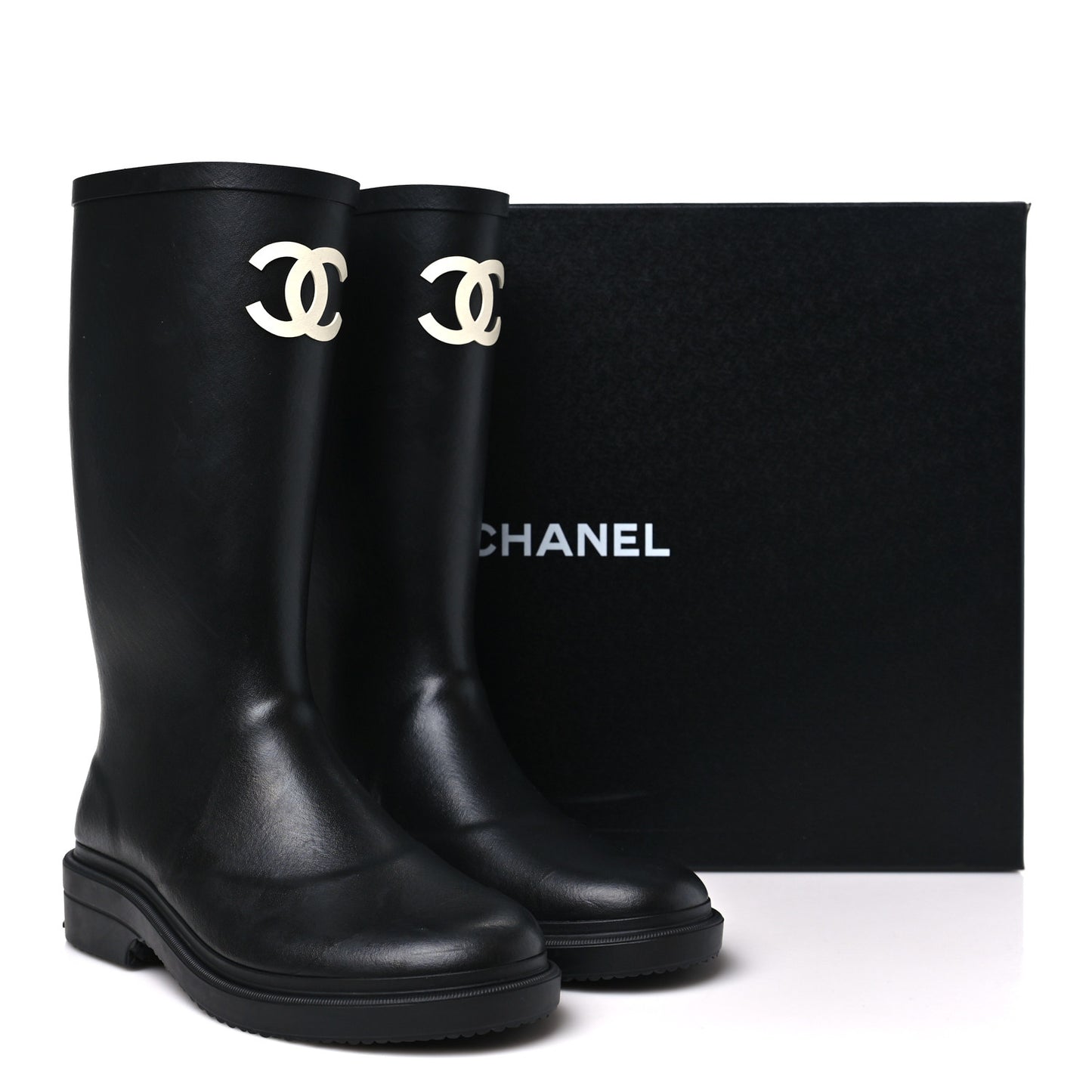 Caoutchouk CC High Boots 38 Black
