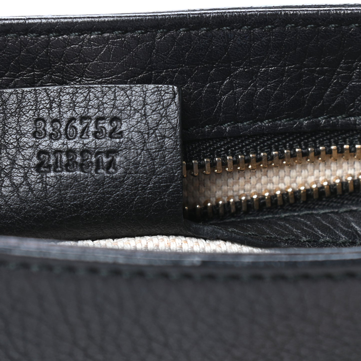 Pebbled Calfskin Medium Soho Flap Crossbody Black