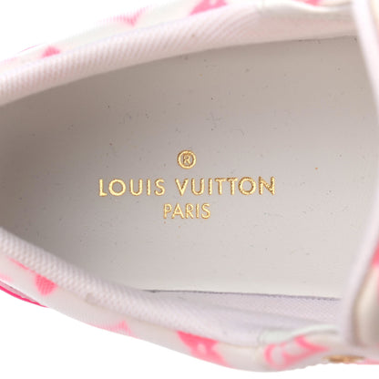 Louis Vuitton Technical Fabric Monogram Stellar Sneakers 35.5 Rose Pop 6 of 8