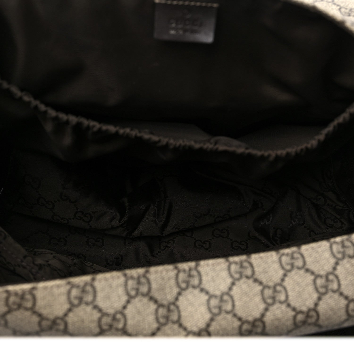 Gucci GG Plus Monogram Messenger Diaper Bag Dark Brown 5 of 8