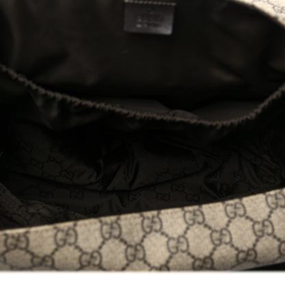 Gucci GG Plus Monogram Messenger Diaper Bag Dark Brown 5 of 8