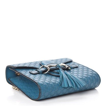 Gucci Microguccissima Mini Emily Shoulder Bag Deep Cobalt 4 of 11
