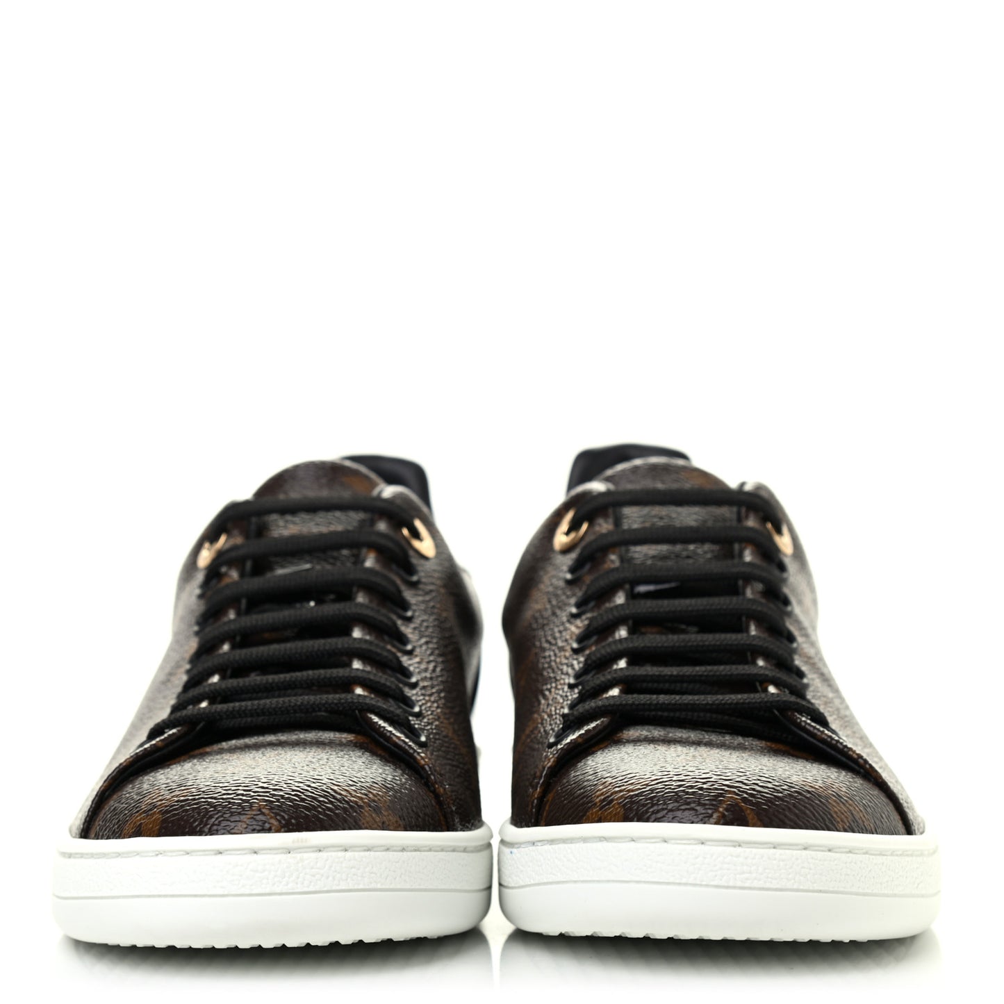 Patent Monogram Frontrow Sneakers 39
