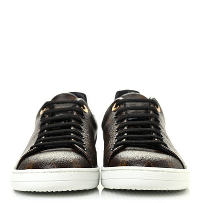 Louis Vuitton Patent Monogram Frontrow Sneakers 39 2 of 8