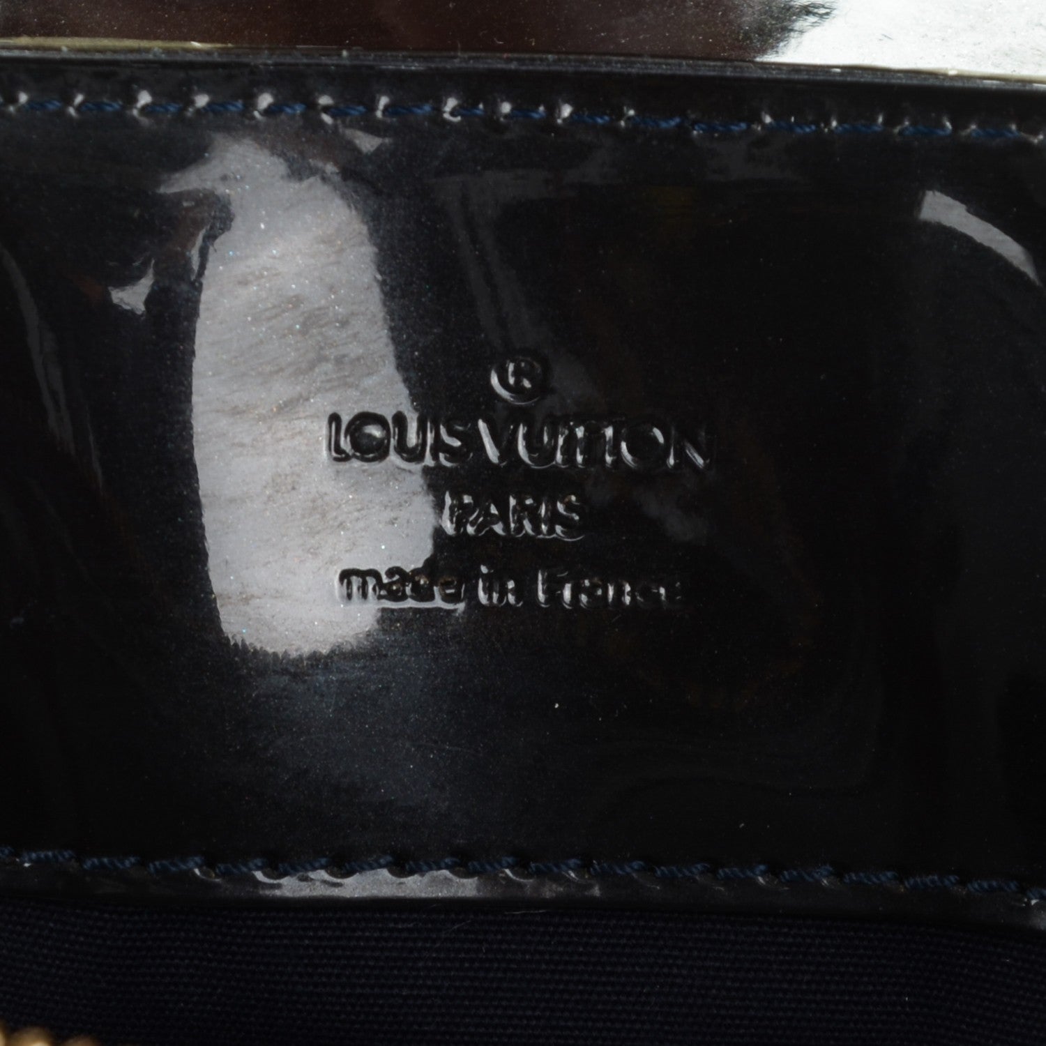 Louis Vuitton Vernis Melrose Avenue Blue Infini 6 of 11