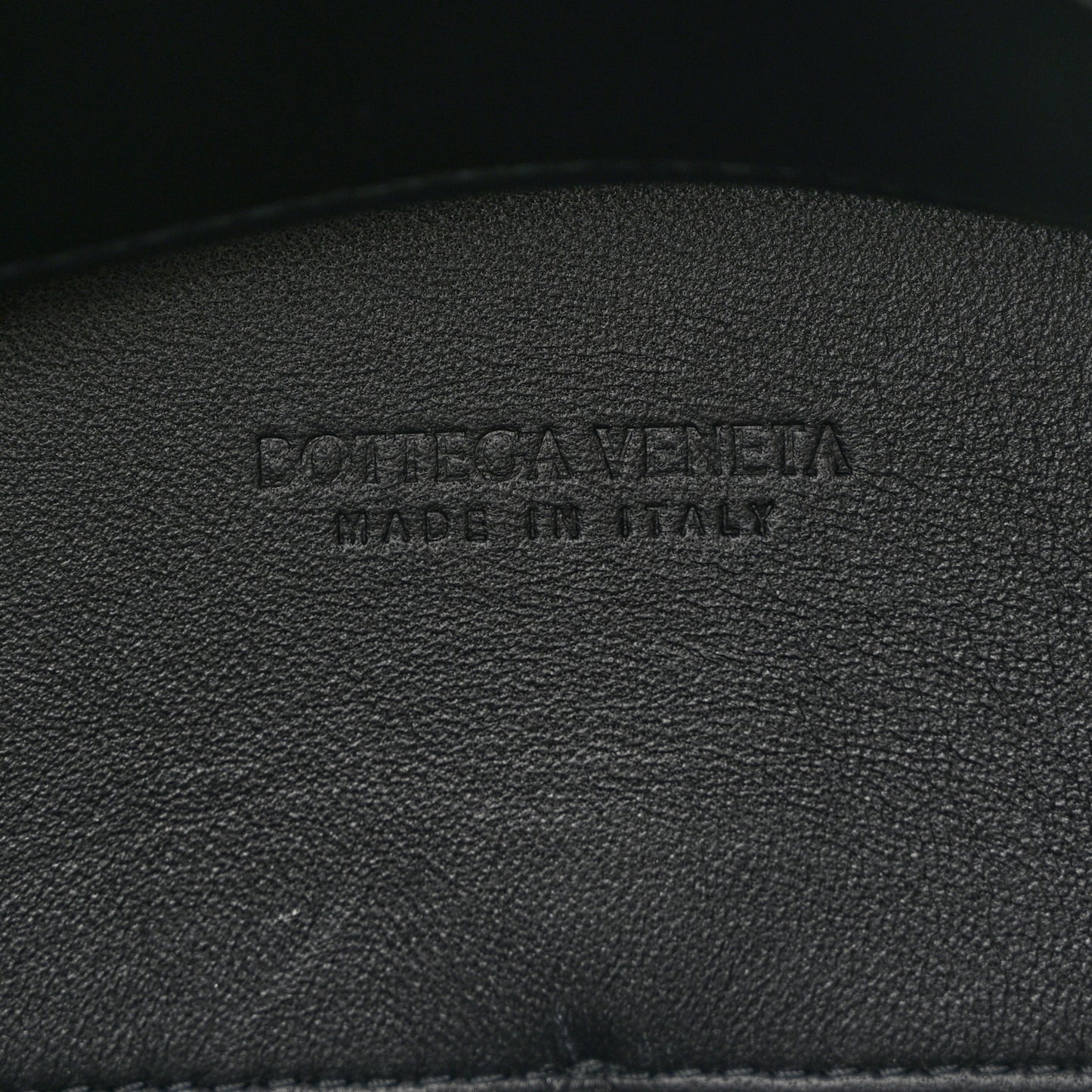 Nappa Intrecciato Small Andiamo Shoulder Bag Black