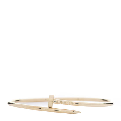 Cartier 18K Yellow Gold Small Juste Un Clou Bracelet 17 1 of 5