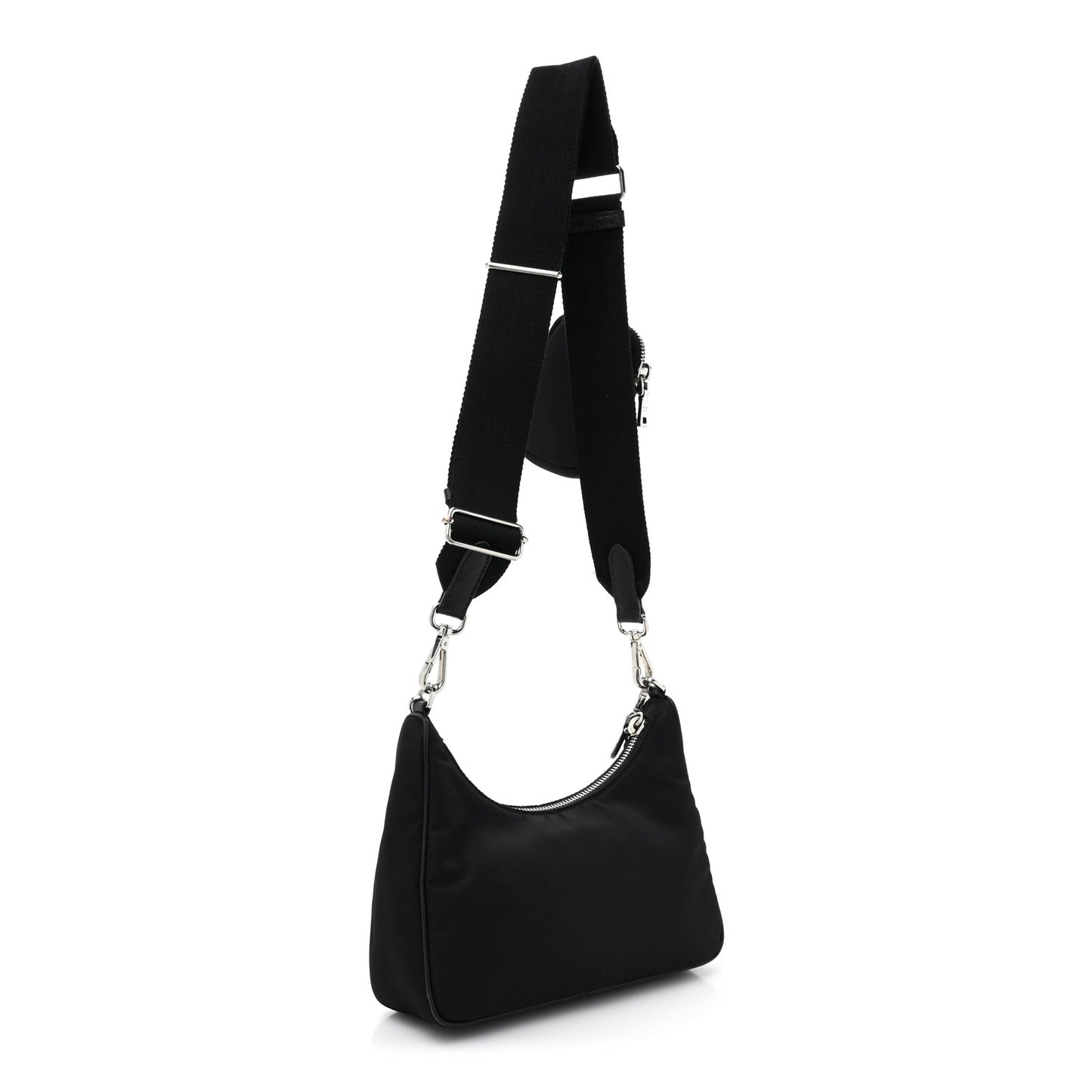 Nylon Re-Edition 2005 Shoulder Bag Black