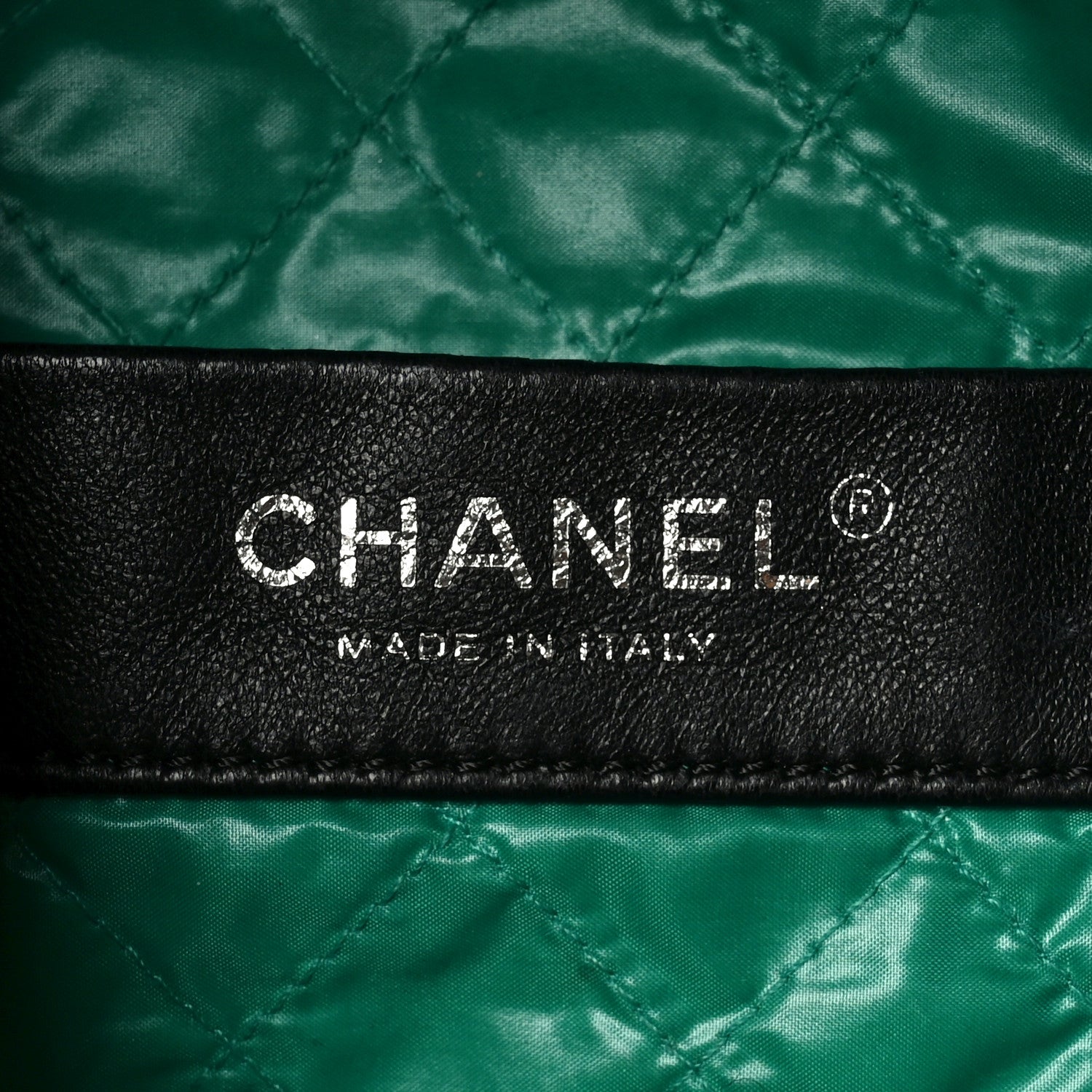 Chanel Tweed Resin Strass Large Robot Shopping Bag Black 6 of 10