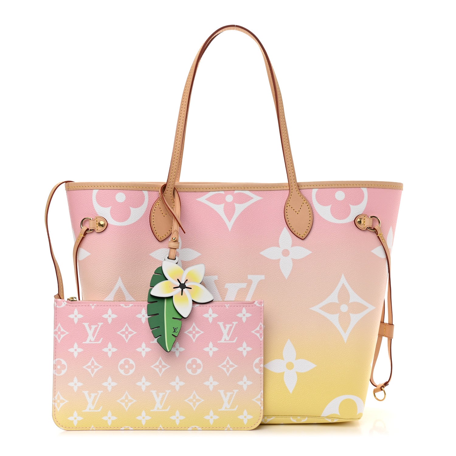 Louis Vuitton Monogram Giant By The Pool Neverfull MM Light Pink 1 of 13