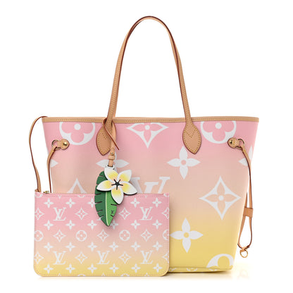Louis Vuitton Monogram Giant By The Pool Neverfull MM Light Pink 1 of 13